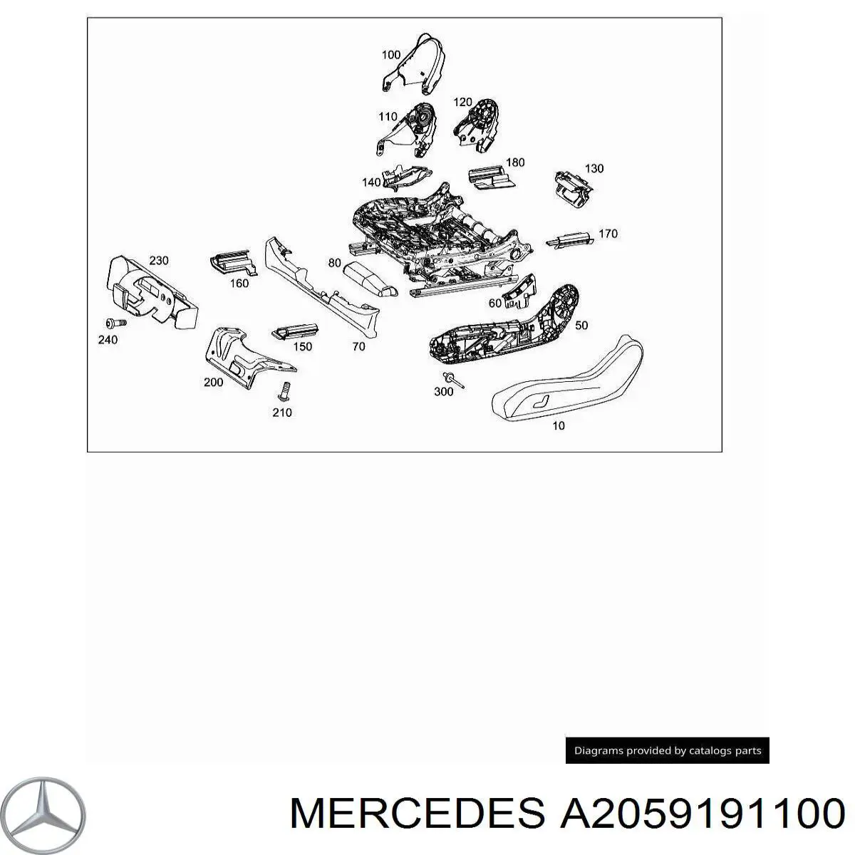 A2059191100 Mercedes 