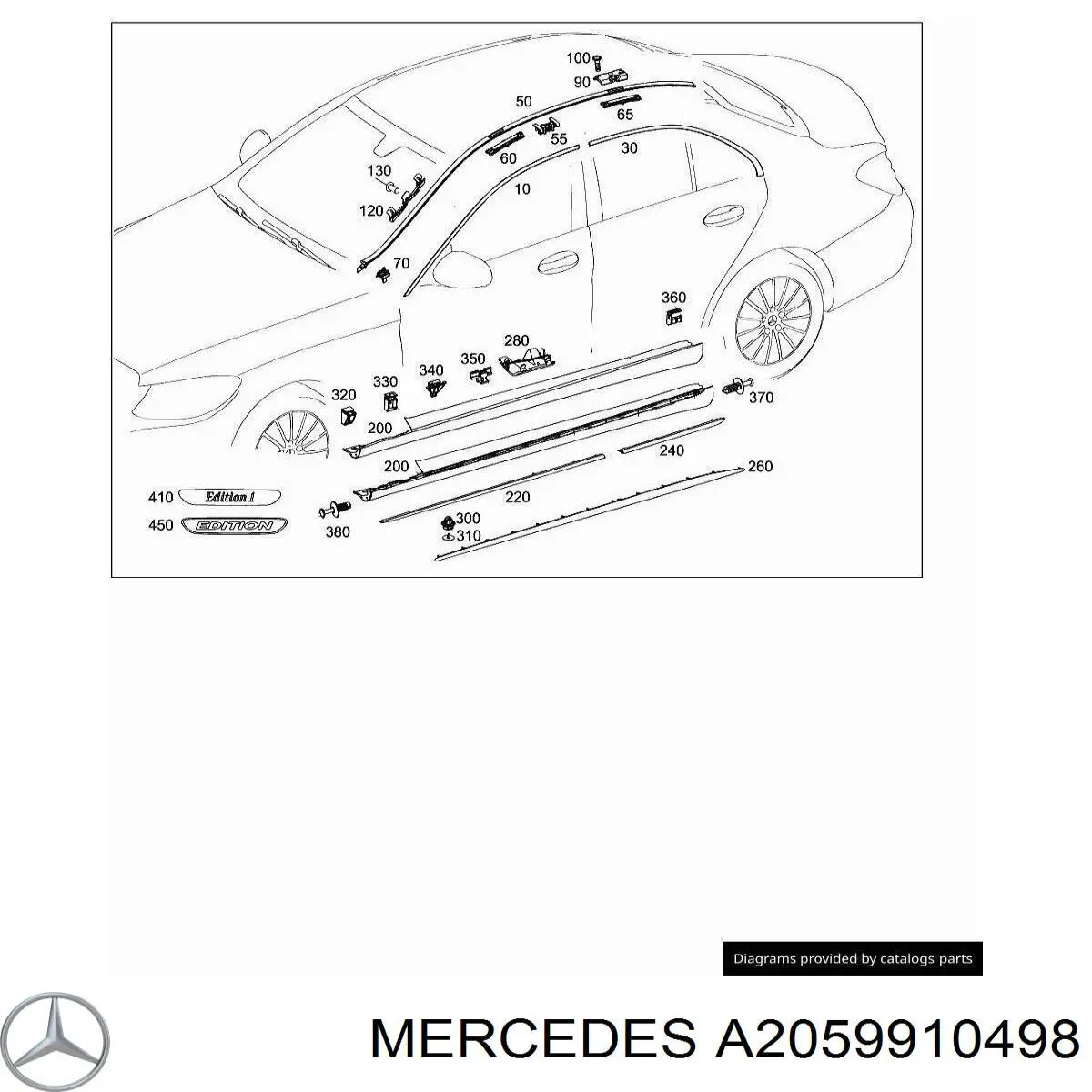  A2059910498 Mercedes