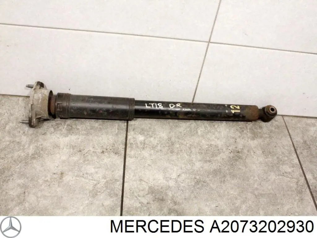 Купити A2073202930 Mercedes Амортизатор задній, лівий