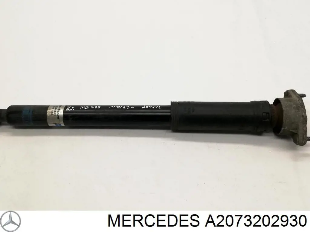 Амортизатор задній, лівий A2073202930 Mercedes
