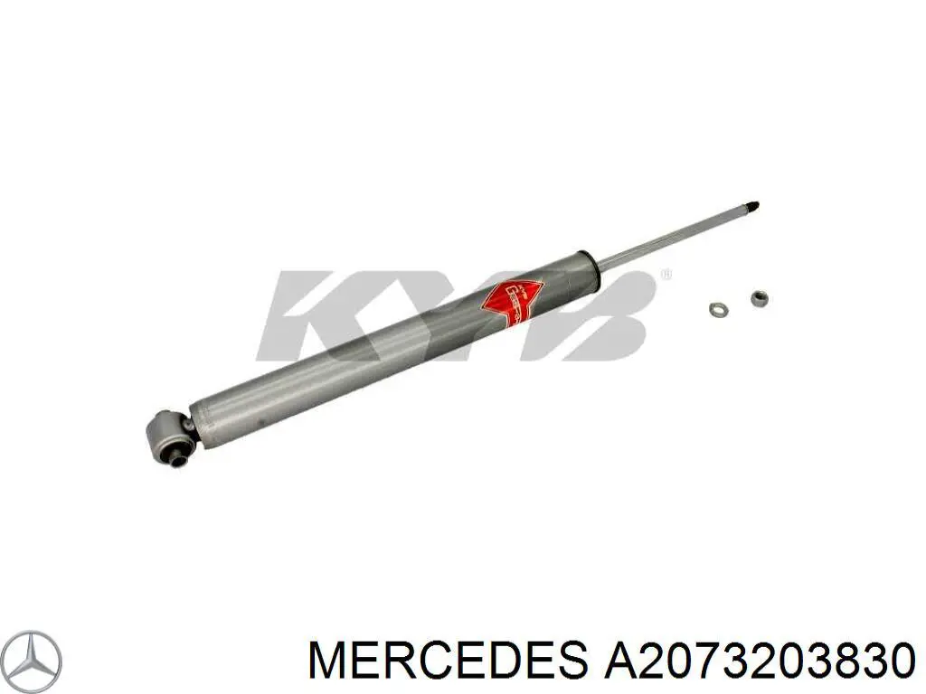 Амортизатор задній Mercedes A2073203830 ціна, від 103.37 USD