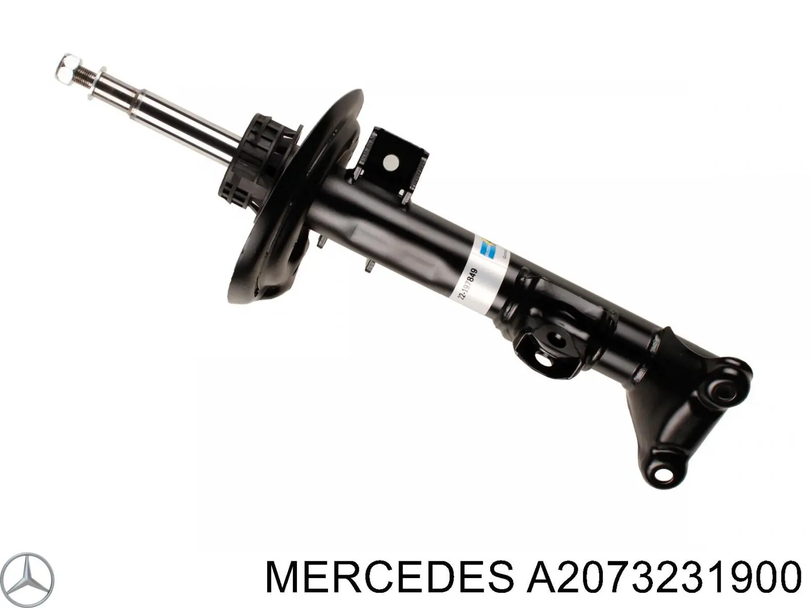 Амортизатор передній A2073232200 Mercedes