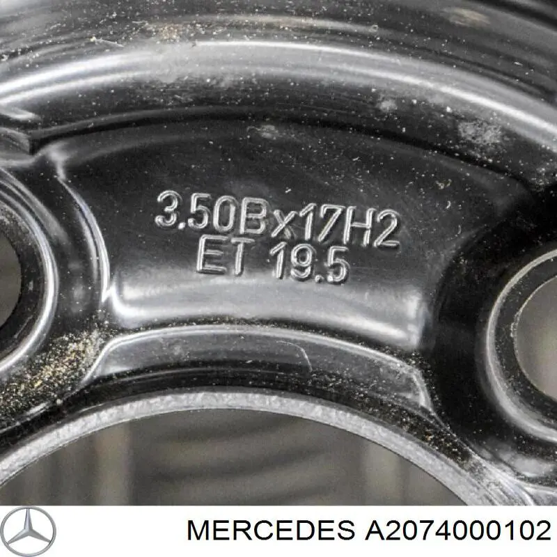  Mercedes A2074000102 ціна, від 125.14 USD