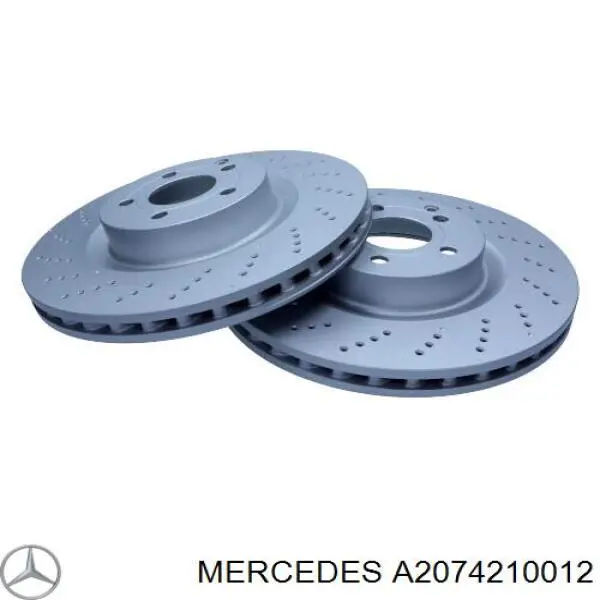 A2074210012 Mercedes Гальмо дискове переднє