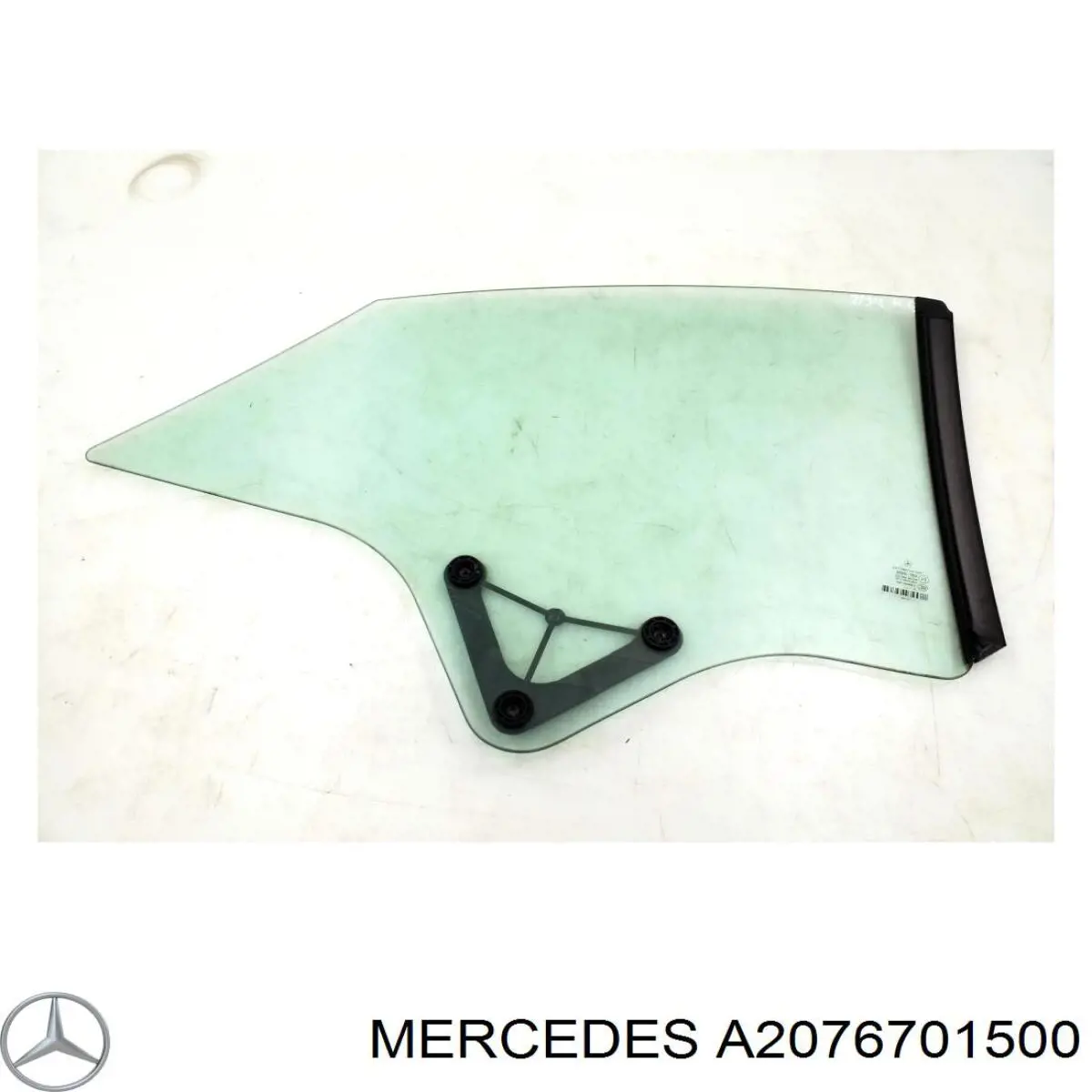 A2076701500 Mercedes Скло задніх дверей, лівих