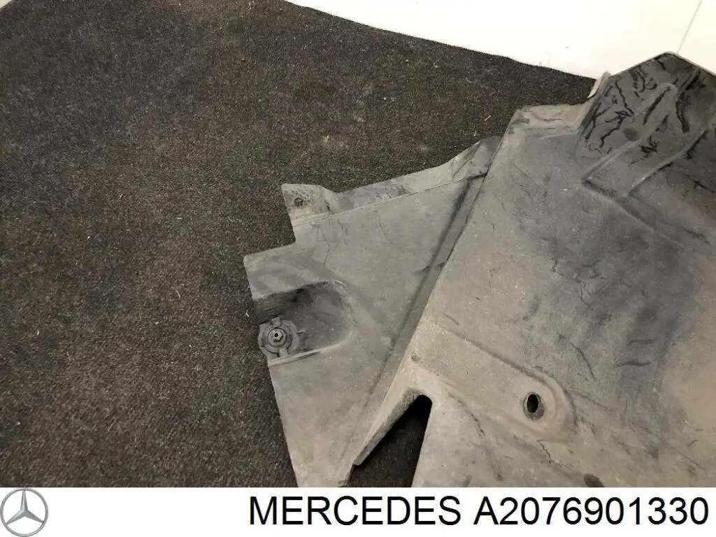 Підкрилок переднього крила, лівий задній Mercedes A2076901330 ціна, від 58.66 USD
