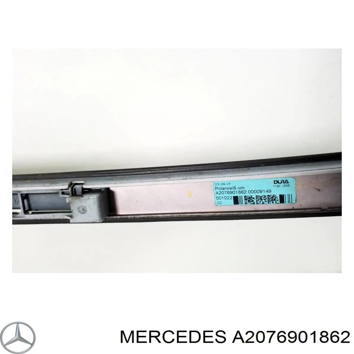 A2076901862 Mercedes Молдинг даху, правий