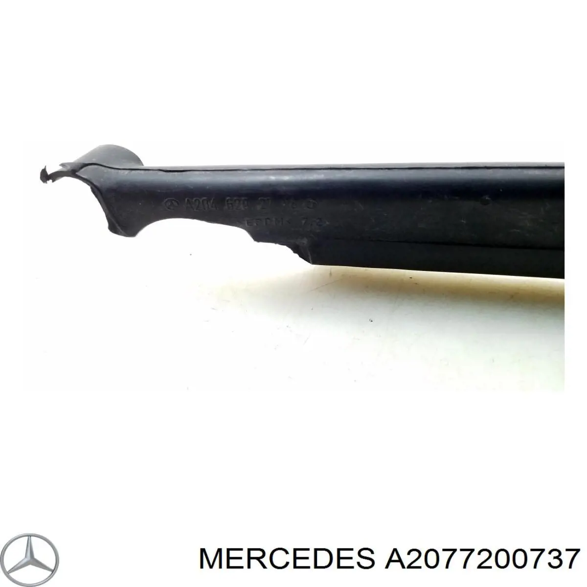 Шарнір передніх лівих дверей Mercedes A2077200737