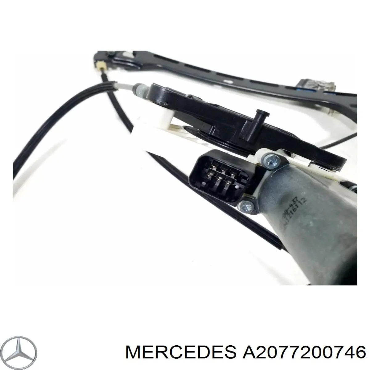 Купити A2077200746 Mercedes Механізм стеклопідйомника водійських дверей