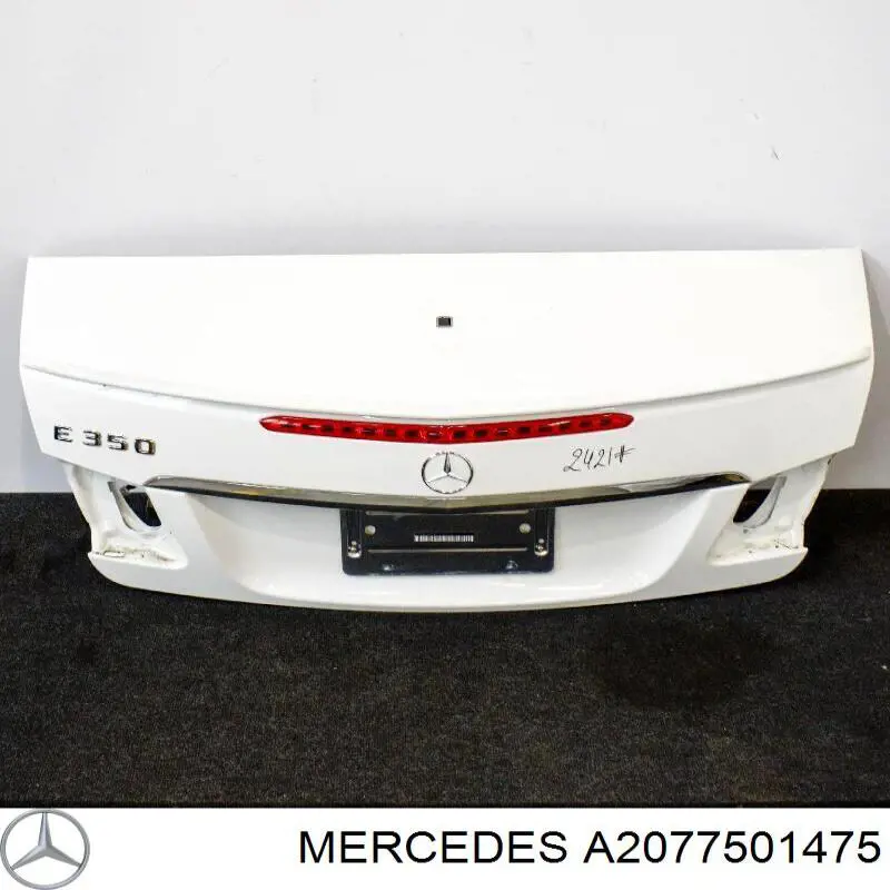 A2077501475 Mercedes Кришка багажника