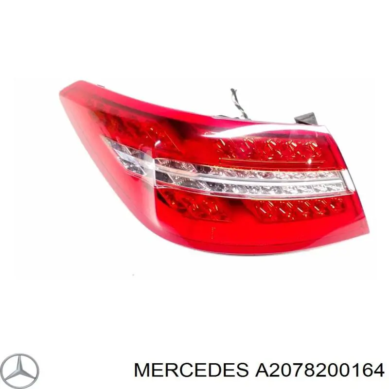 A2078200164 Mercedes Задній лівий зовнішній ліхтар