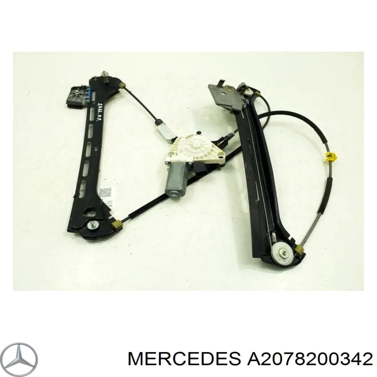 Купити A2078200342 Mercedes Двигун склопідіймача двері передньої, лівої
