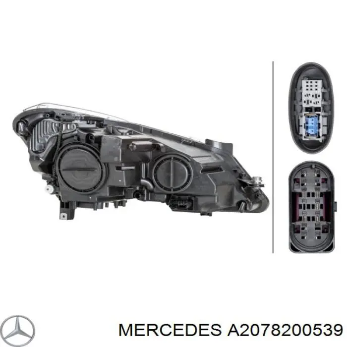 1108293 Autotechteile Фара дальнього світла в зборі