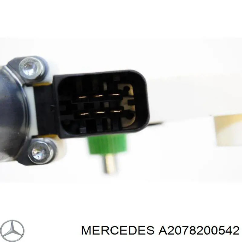 Двигун стеклопод'емника двері задньої, лівої A2078200542 Mercedes