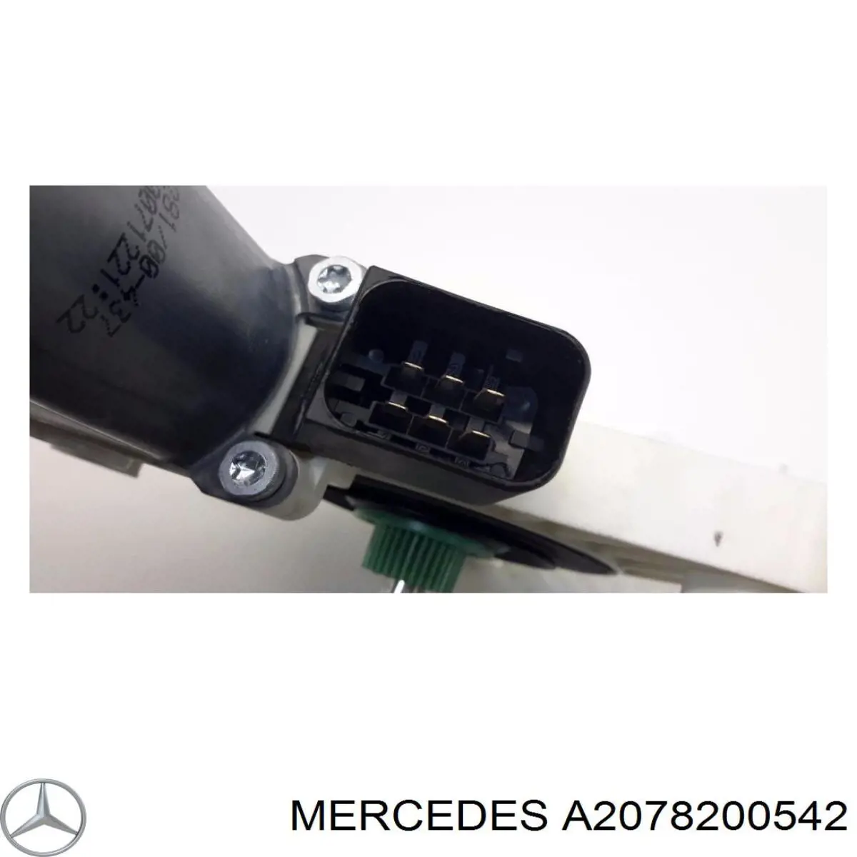 A2078200542 Mercedes Моторчик склопідйомника двері задніх, лівих