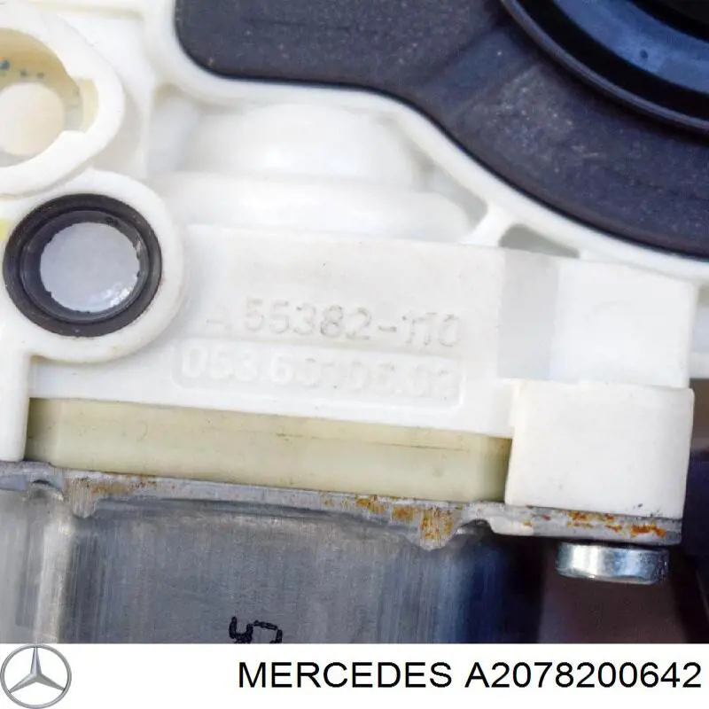 Купити A2078200642 Mercedes Двигун стеклопод'емника двері задньої, правої