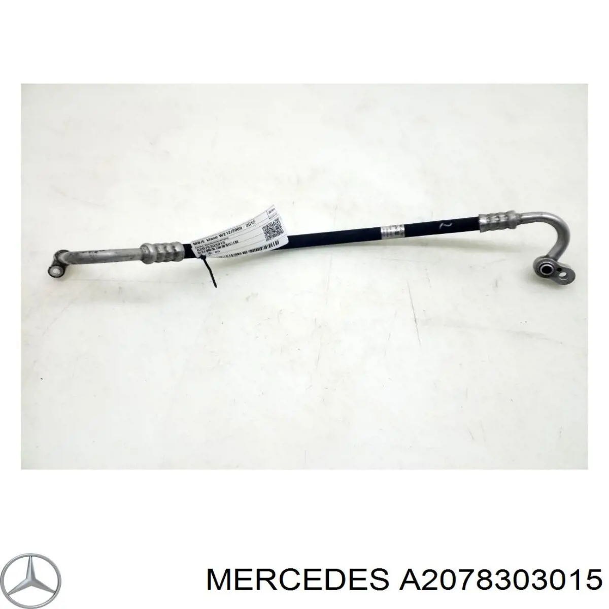 Купити A2078303015 Mercedes Шланг кондиціонера, від радіатора до випарника