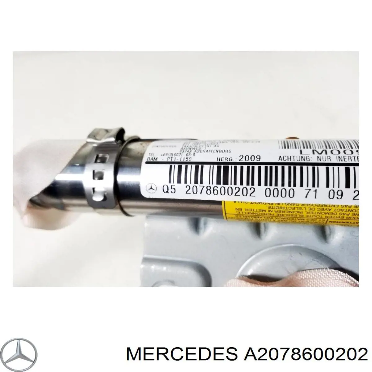 Купити A2078600202 Mercedes Подушка безпеки, бічна, права, AIRBAG