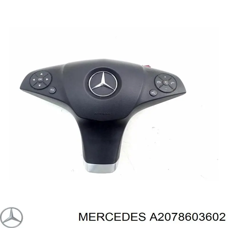 A2078603602 Mercedes Подушка безпеки, водійська, AIRBAG