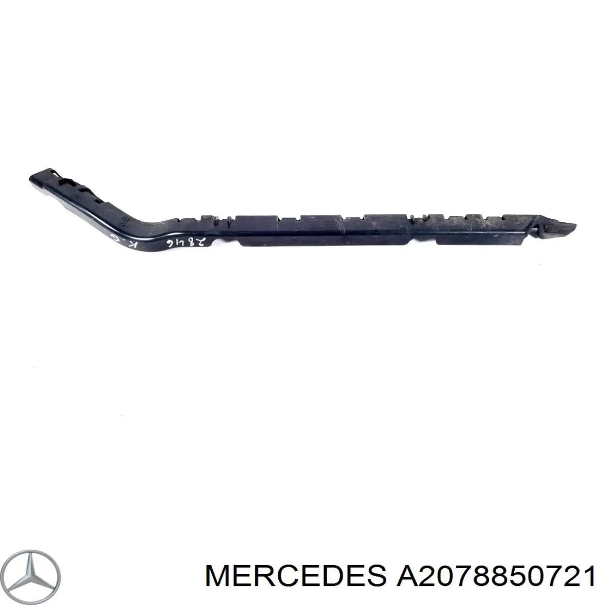 Купити A2078850721 Mercedes Кріплення бамера ліве