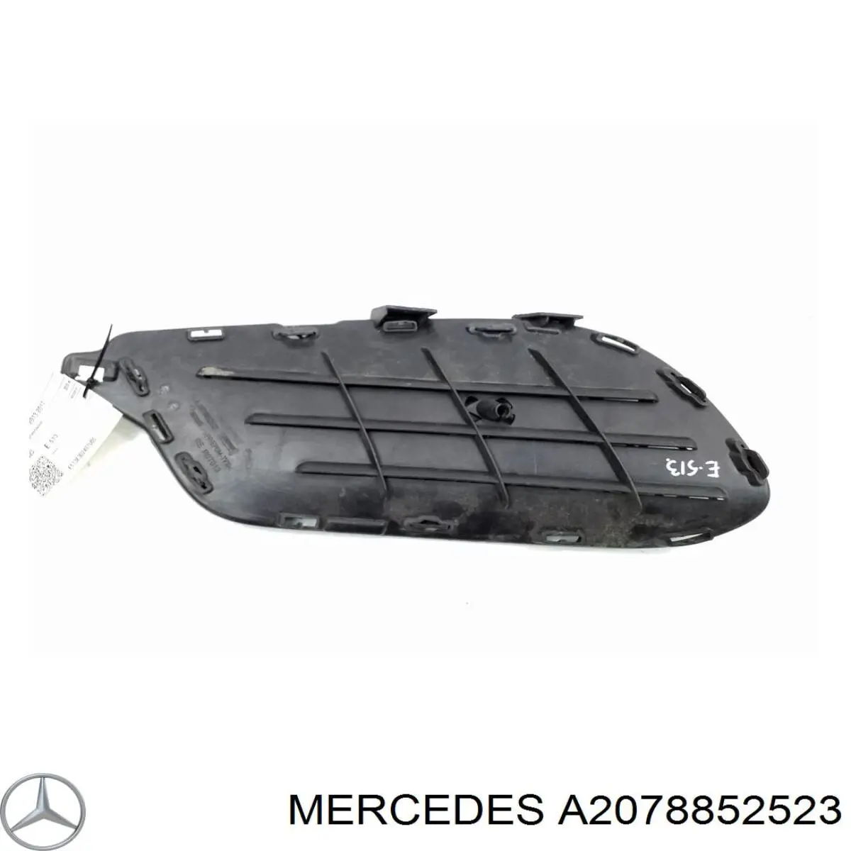 A2078852523 Mercedes Решітка переднього бампера, права
