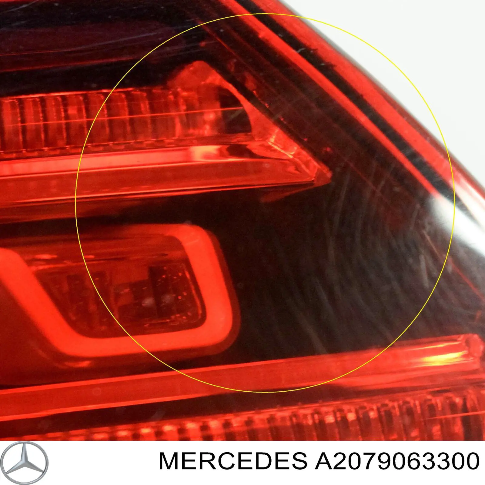 Задня ліва зовнішня фара Mercedes A2079063300 ціна, від 224.97 USD