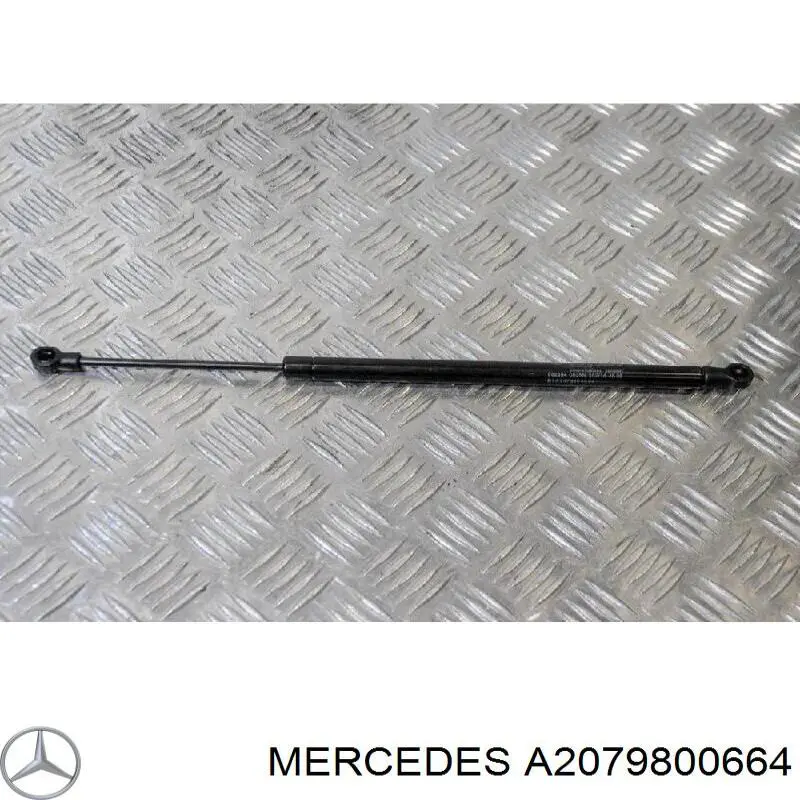 A2079800664 Mercedes Амортизатор кришки багажника / двері 3/5-ї задньої