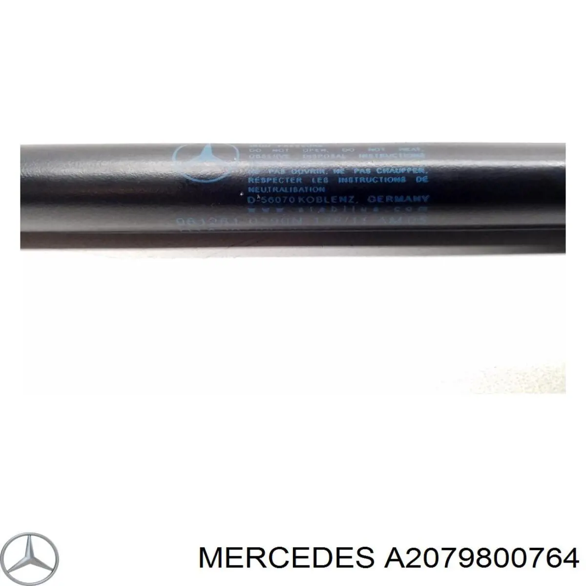 A2079800764 Mercedes Стійка капота
