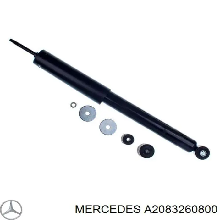 Амортизатор задній Mercedes A2083260800 ціна, від 103.76 USD