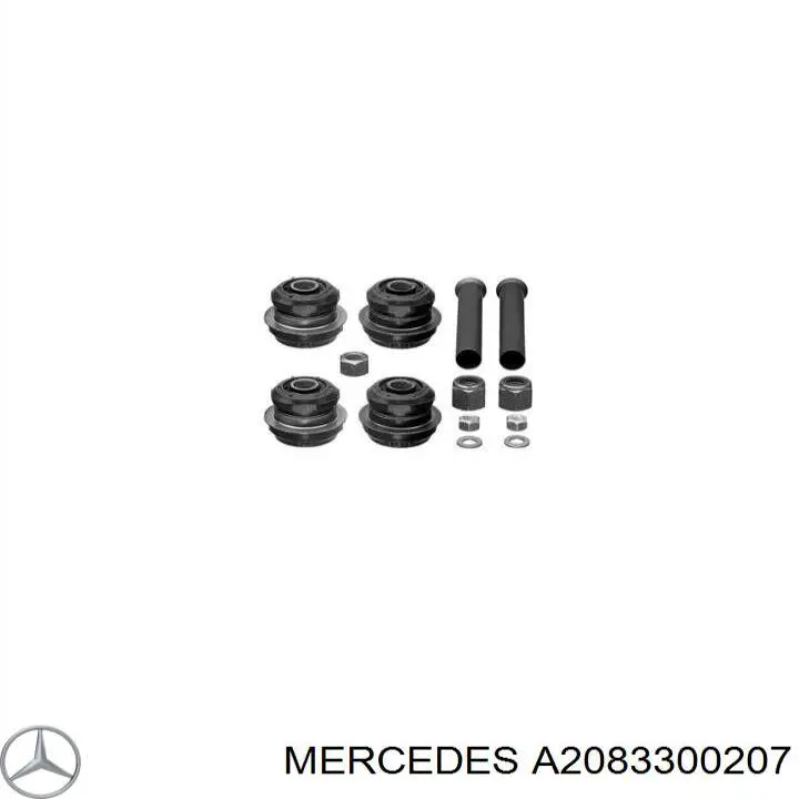 Купити A2083300207 Mercedes Важіль передньої підвіски нижній, правий