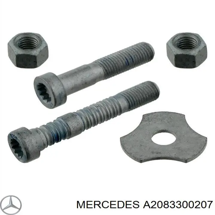 Важіль передньої підвіски нижній, правий A2083300207 Mercedes