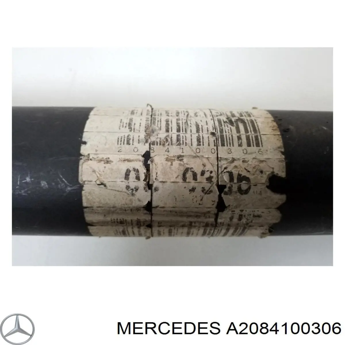 Вал карданний задній, у зборі Mercedes A2084100306 ціна, від 71.11 USD