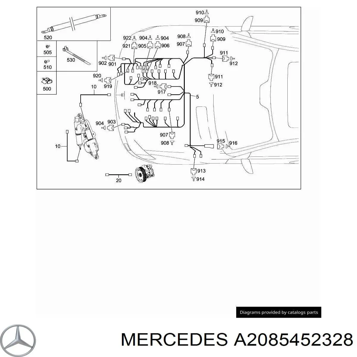 A2085452328 Mercedes 