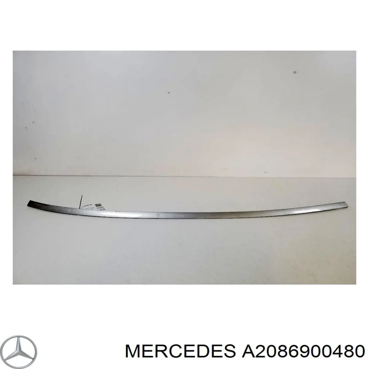 Купити A2086900480 Mercedes Молдинг даху, правий