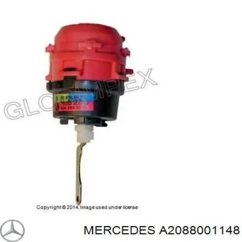 Насос пневматичної системи кузова Mercedes A2088001148 ціна, від 44.34 USD