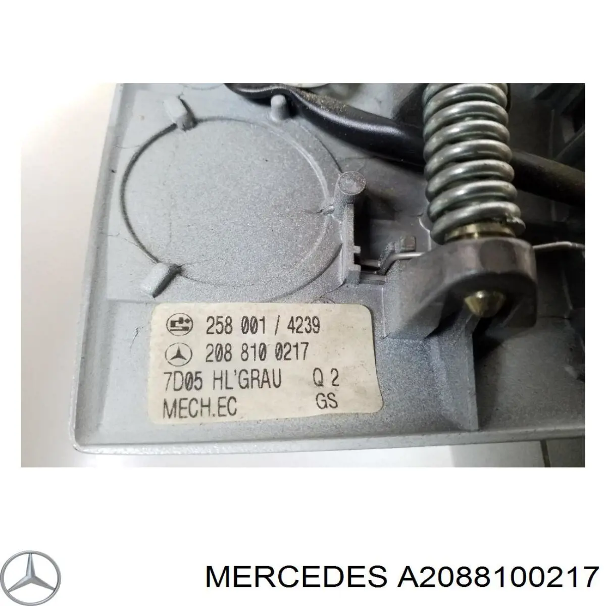 Дзеркало внутрішнє, салону на Mercedes CLK-Class (C208)