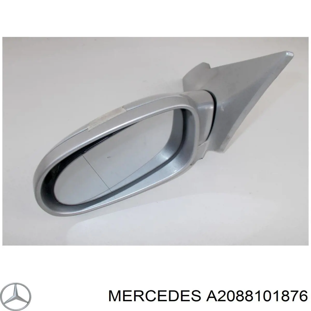 Праве бічне дзеркало Mercedes A2088101876 ціна, від 76.02 USD