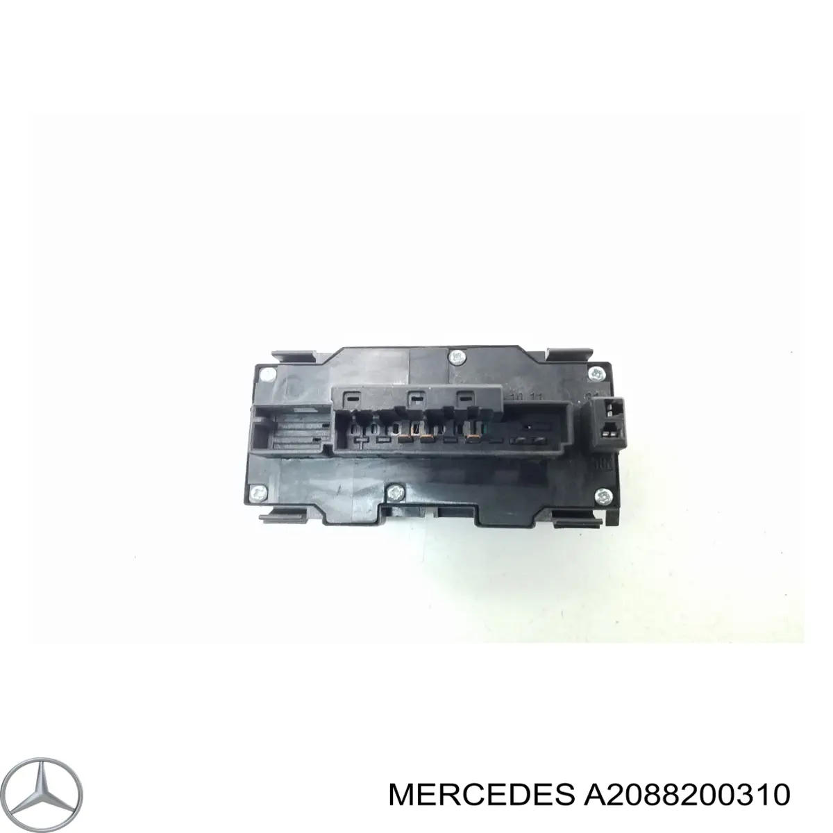 Кнопка включення аварійної сигналізації Mercedes A2088200310 ціна, від 3.80 USD