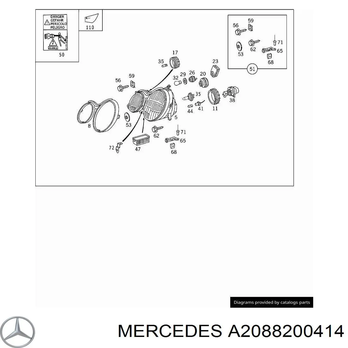  A208820041403 Mercedes