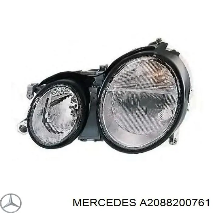 Фари Mercedes A2088200761 ціна, від 28.12 USD