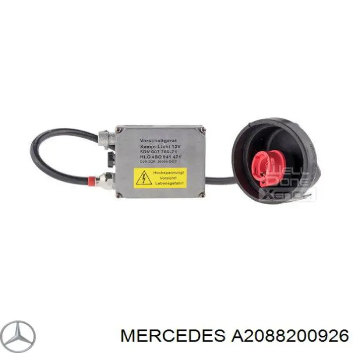 Блок розпалювання, ксенон Mercedes A2088200926 ціна, від 42.33 USD