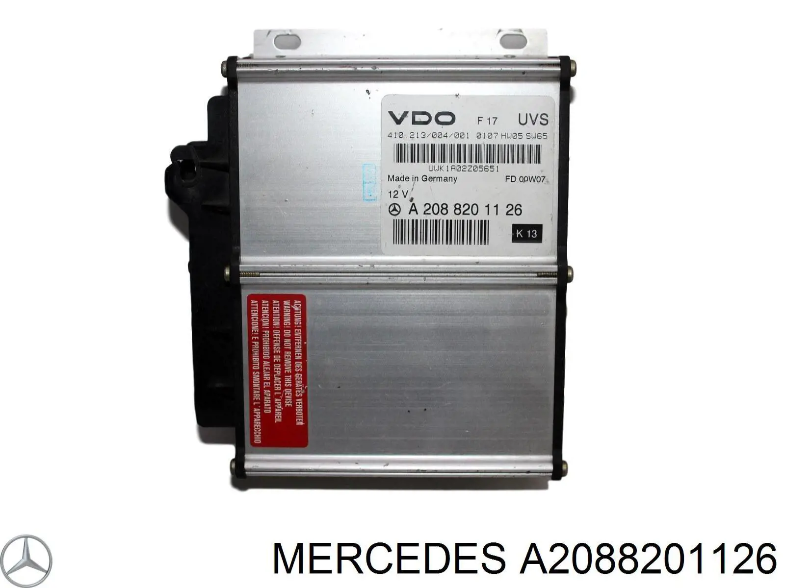 A2088201126 Mercedes Блок керування складаним дахом
