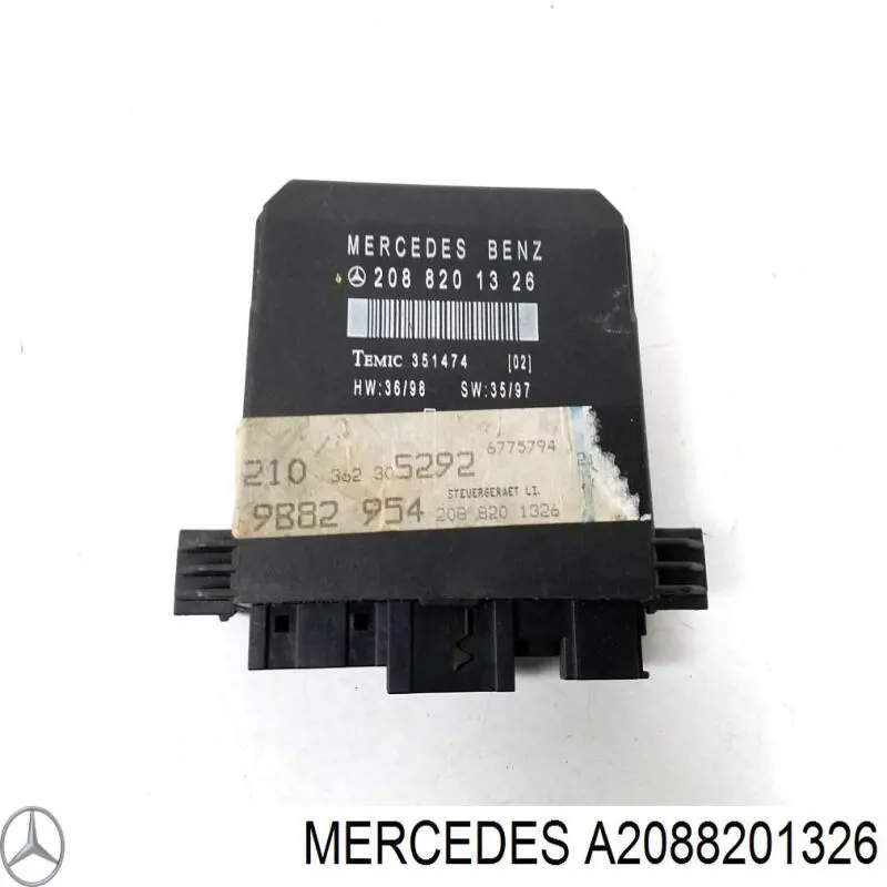 Блок комфорту передніх дверей Mercedes A2088201326 ціна, від 5.62 USD