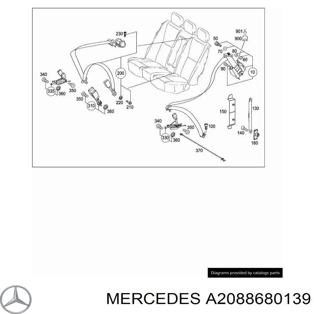 A2088680139 Mercedes 
