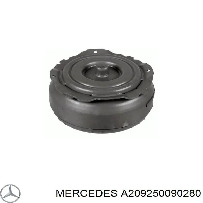 Купити A209250090280 Mercedes Гідротрансформатор автоматичної коробки передач