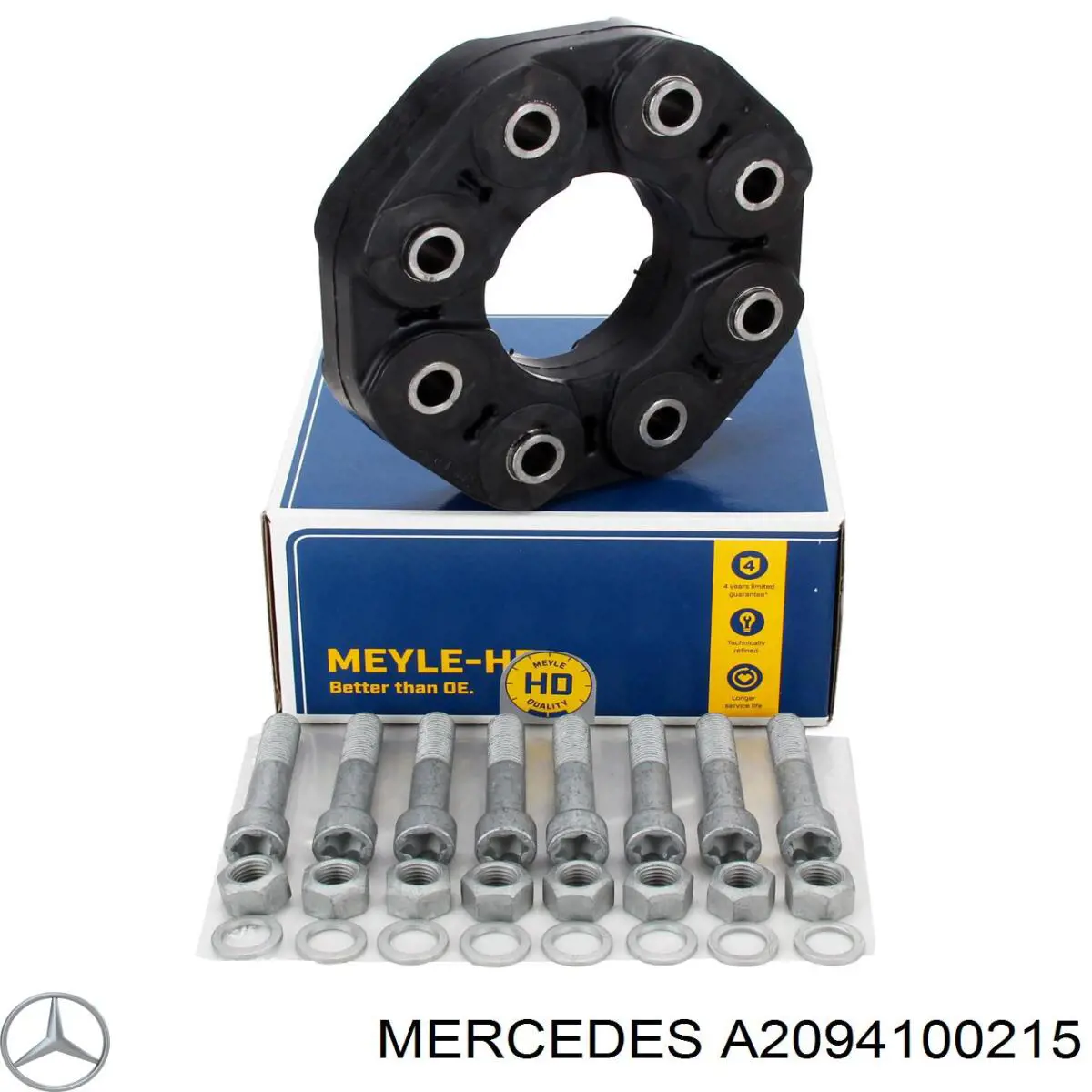 Муфта кардана еластична, перед./зад. A2094100215 Mercedes