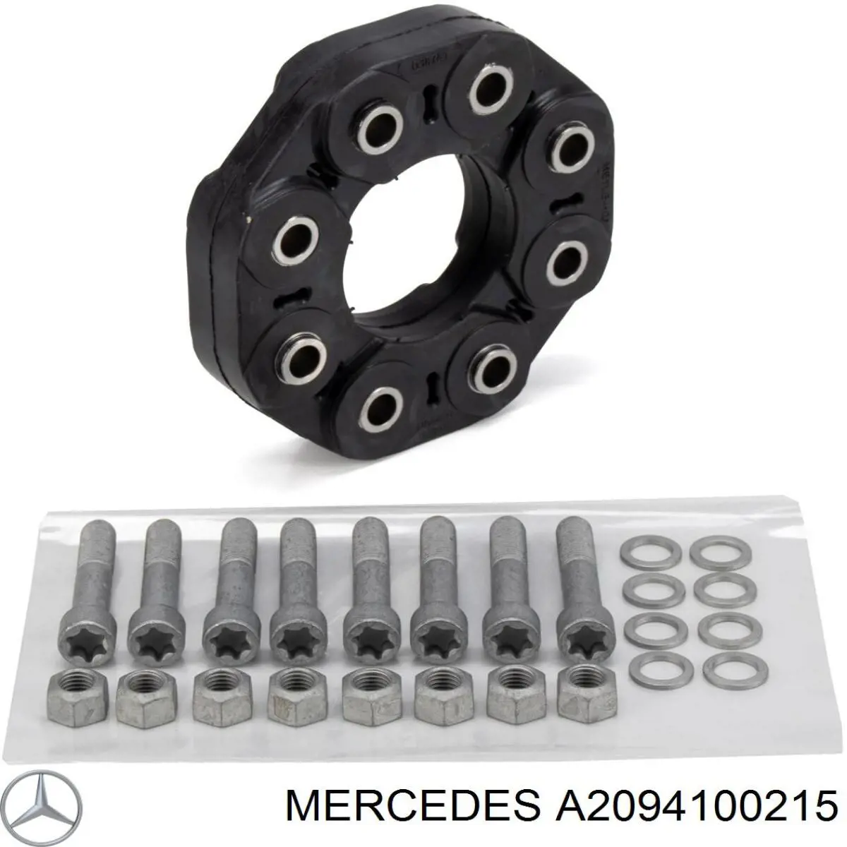 Муфта кардана еластична, перед./зад. Mercedes A2094100215 ціна, від 120.36 USD