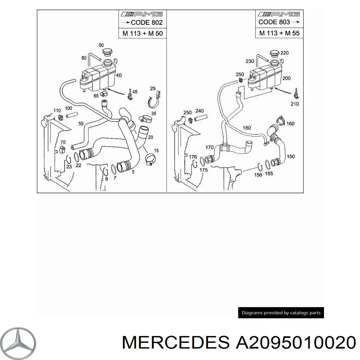  A2095010020 Mercedes