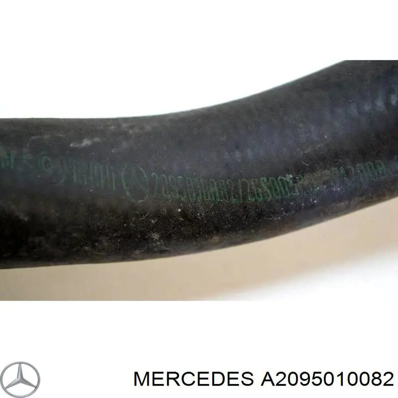 Шланг/патрубок радіатора охолодження, верхній Mercedes A2095010082 ціна, від 30.40 USD