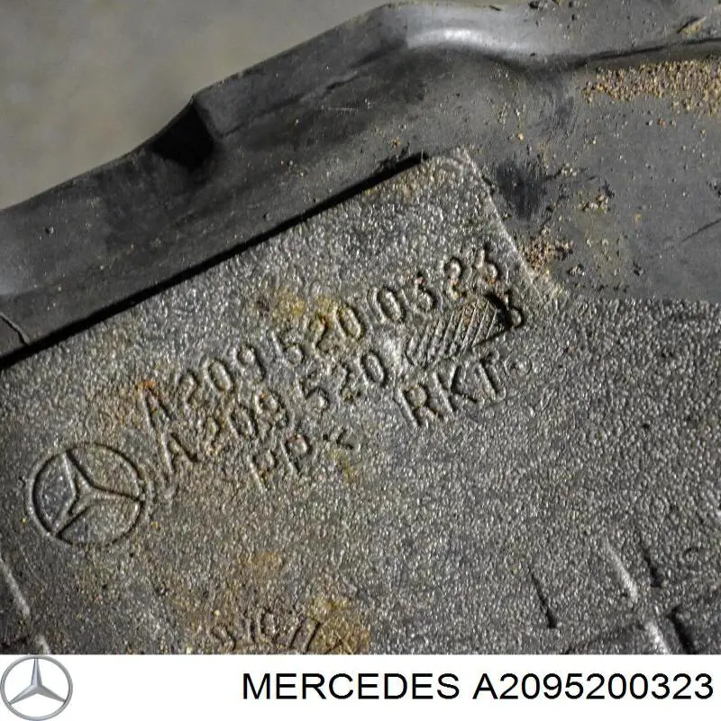 Захист двигуна передній A2095200323 Mercedes